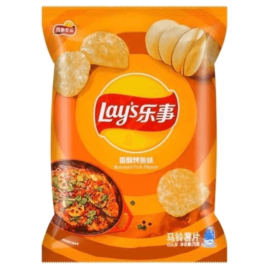Lay's Potato Chips (Crispy Grilled Fish)