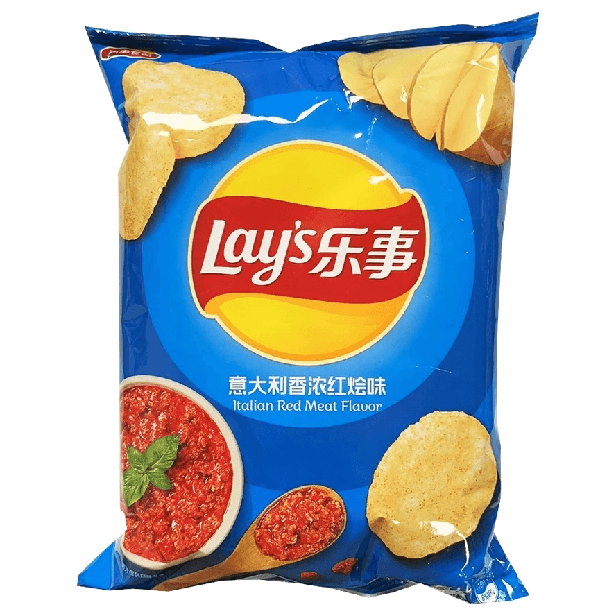 Lay's Potato Chips (Italian Red Meat)