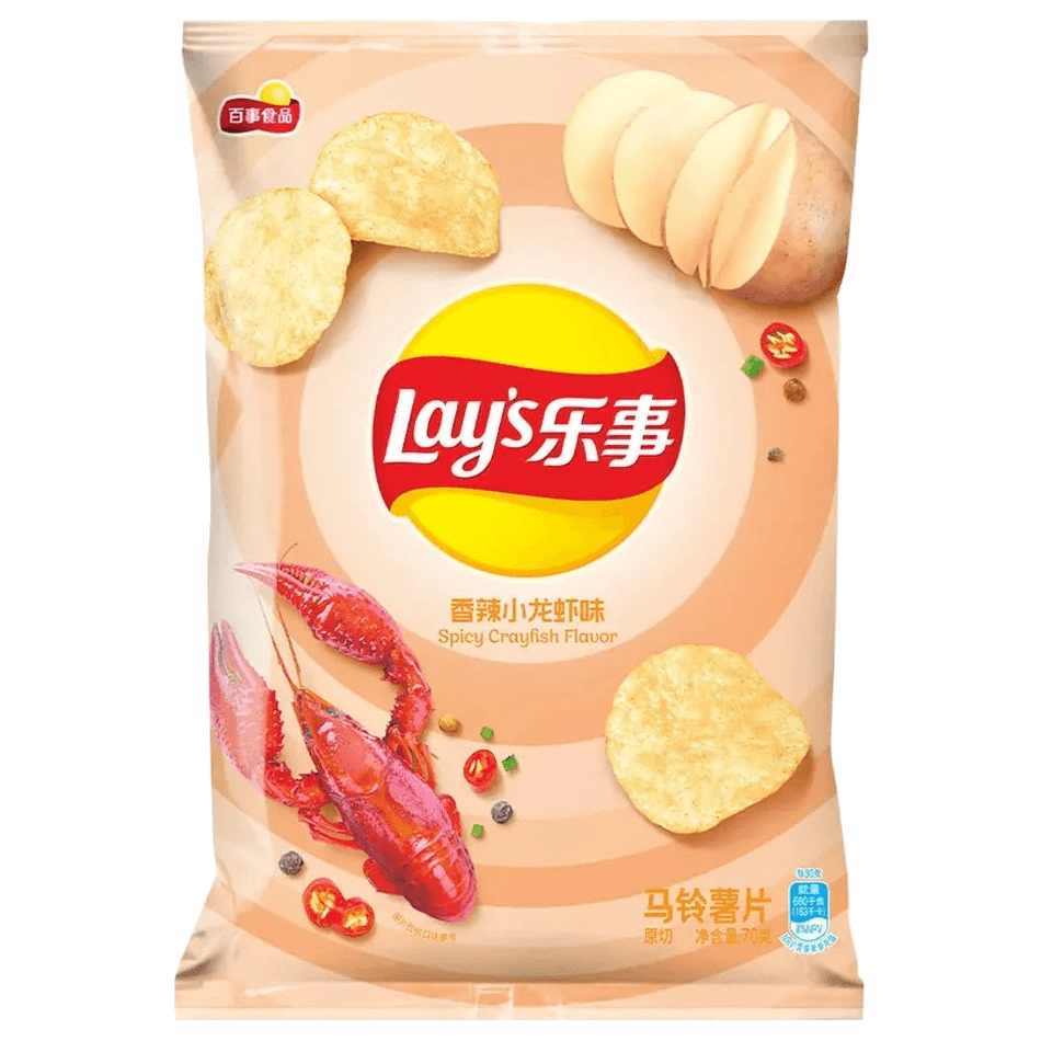 Lay's Potato Chips (Spicy Crayfish)
