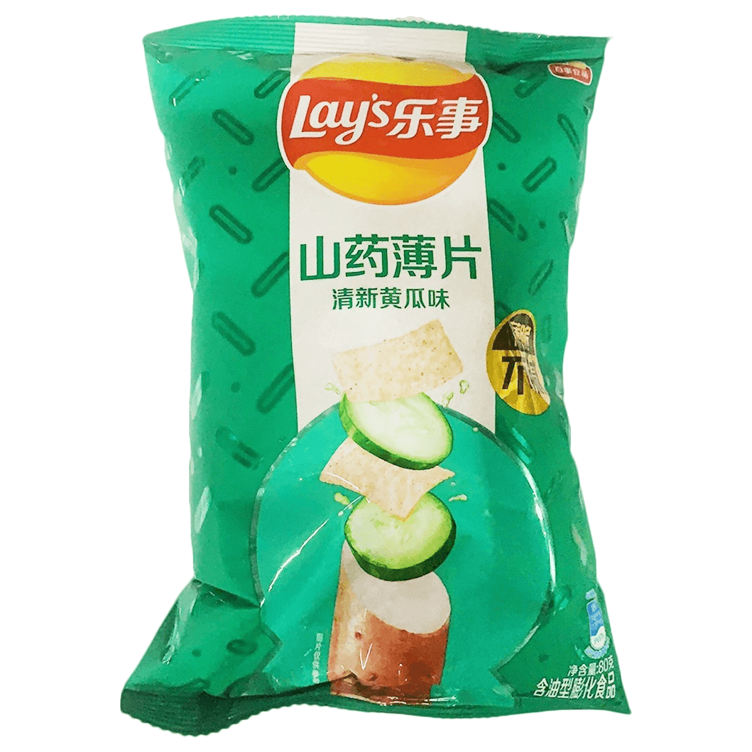 Lay's Yam Chips (Cucumber)