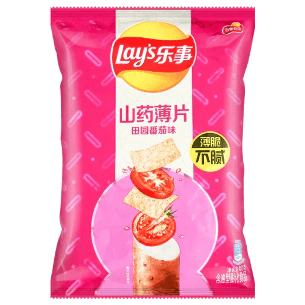 Japanese Wholesale Distribution Yam Chips (Tomato)