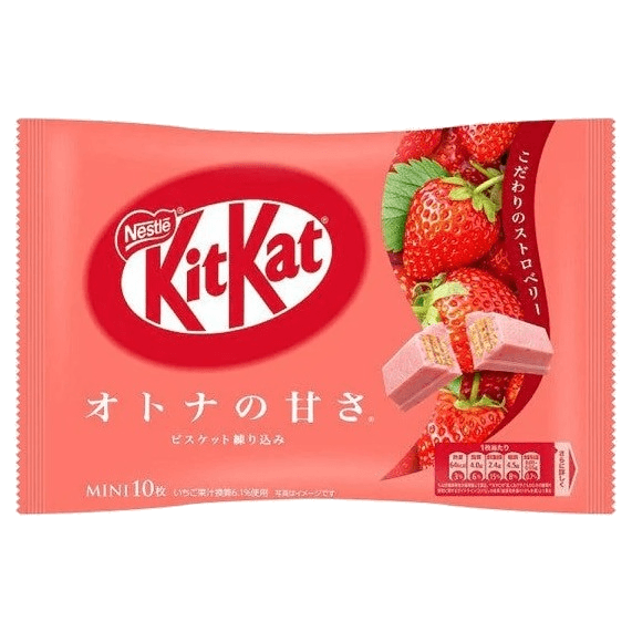 Wholesale Buyer Program KITKAT Chocolate Mini Wafer Strawberry Flavor 10pcs