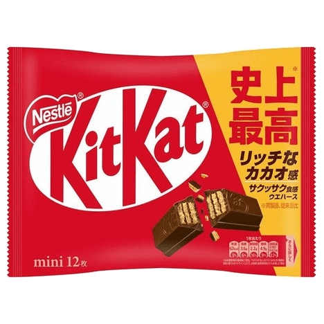 DJR Foods Wholesale Service KITKAT Chocolate Mini Wafer Original Flavor 12pcs