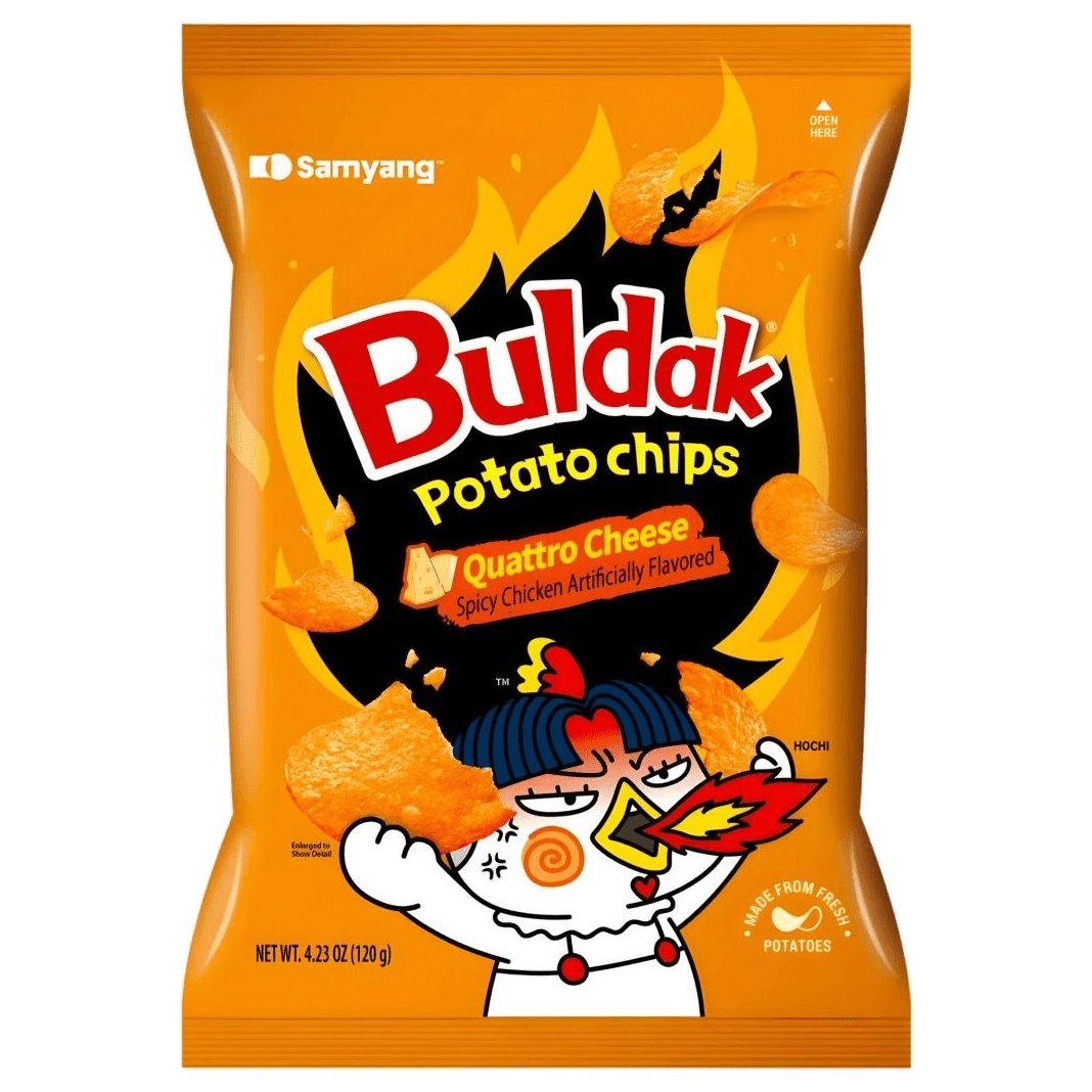 Buldak Chips - Quattro Cheese