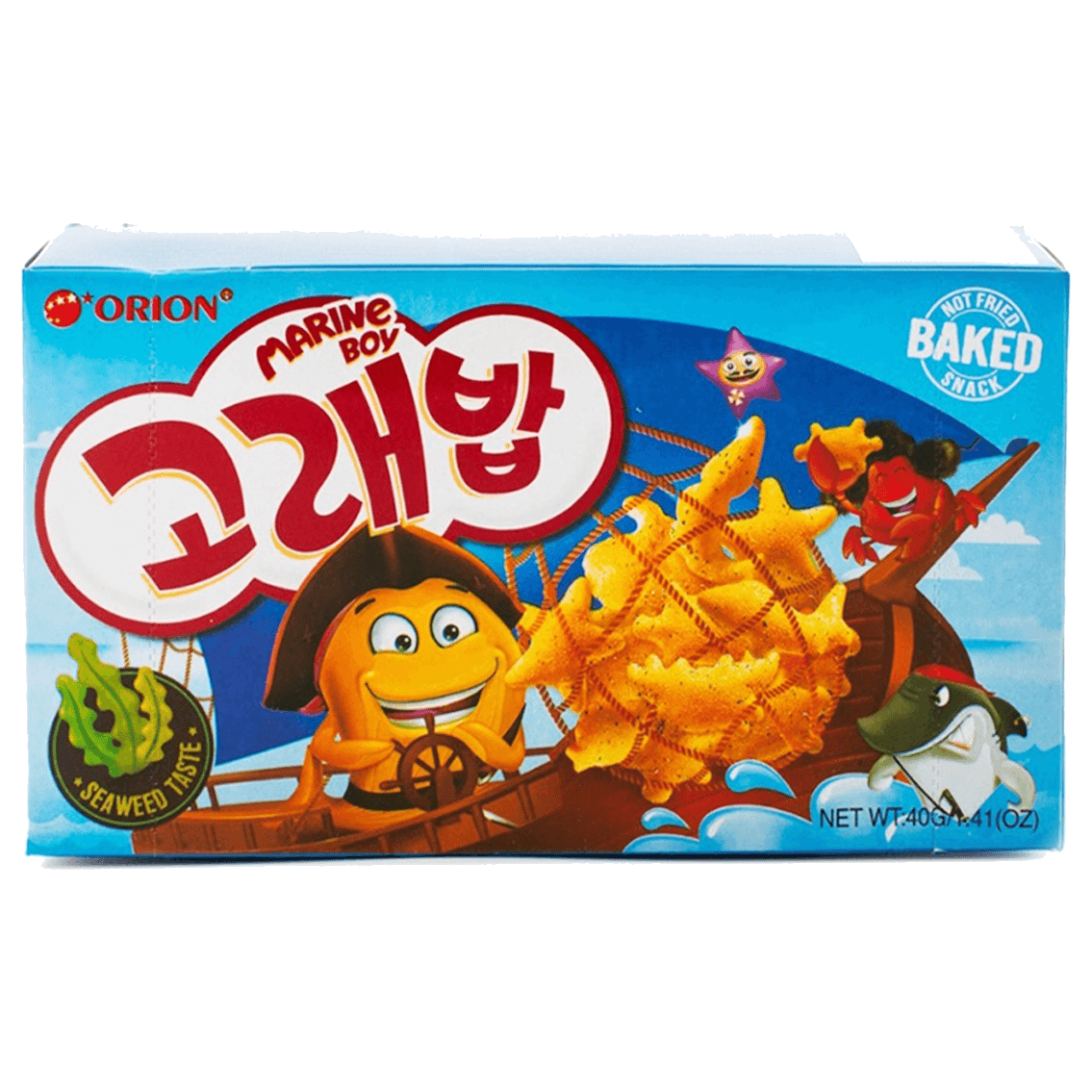 DJR Foods Wholesale Service Korebab Marine Boy Seaweed Flavored