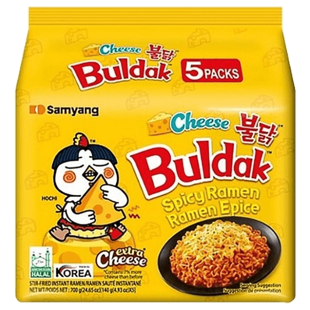 Korean Wholesale Distribution Buldak Multi - Cheese