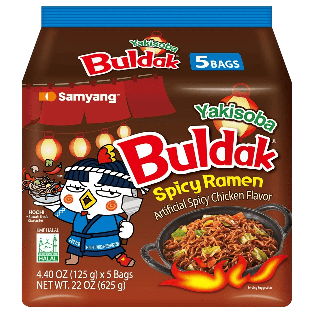 Korean Wholesale Distribution Buldak Multi - Yakisoba