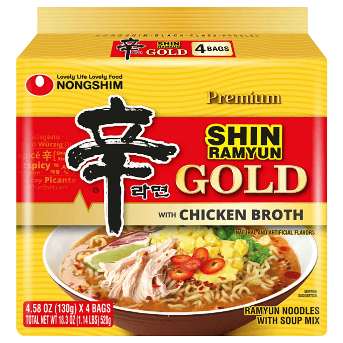 Nongshim Shin Noodle Gold Multi