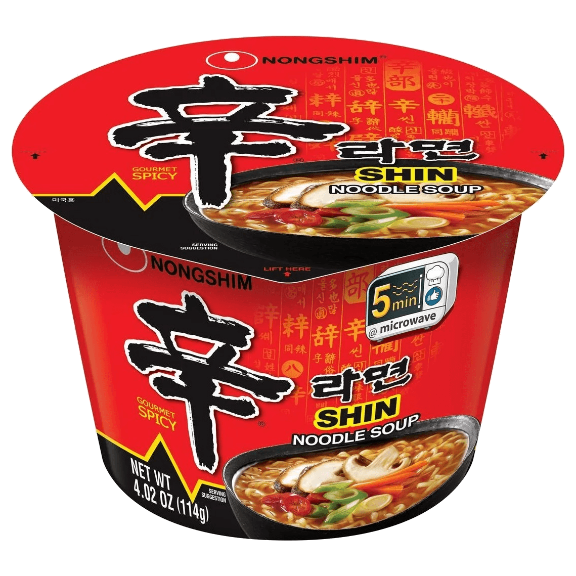 Nongshim Big Bowl Shin Big Bowl 6-pack