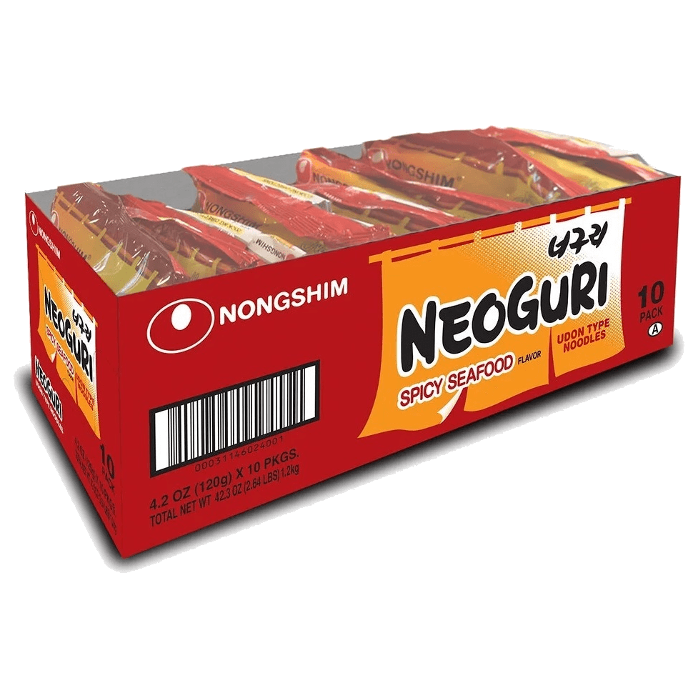 Korean Wholesale Distribution Neoguri Spicy Seafood Noodle 10
