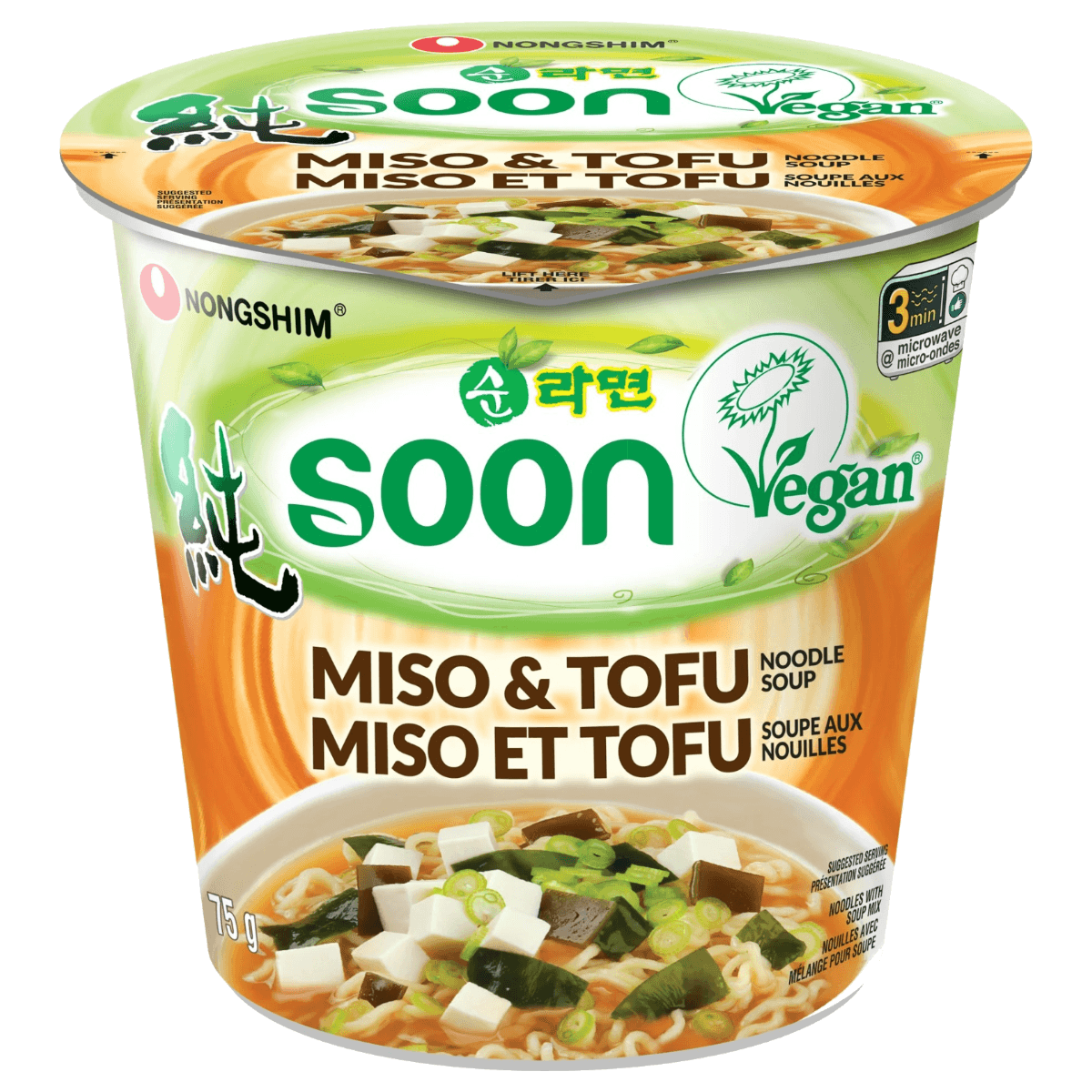 Japanese Wholesale Distribution Soon Miso & Tofu Cup
