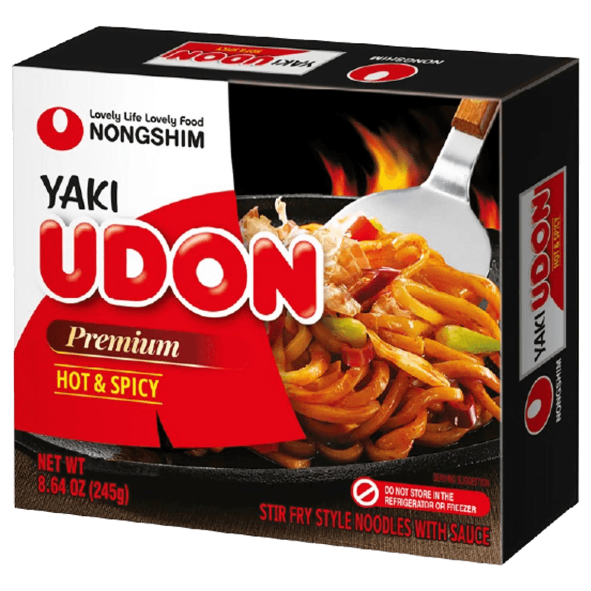 DJR Foods Wholesale Service Yaki Udon Hot&Spicy Carton 10