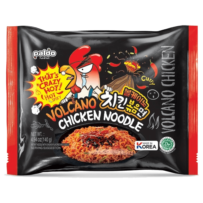 Korean Wholesale Distribution Volcano Chicken Noodle