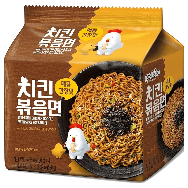 Japanese Wholesale Distribution Stir-Fried Chicken Noodle Spicy Soy