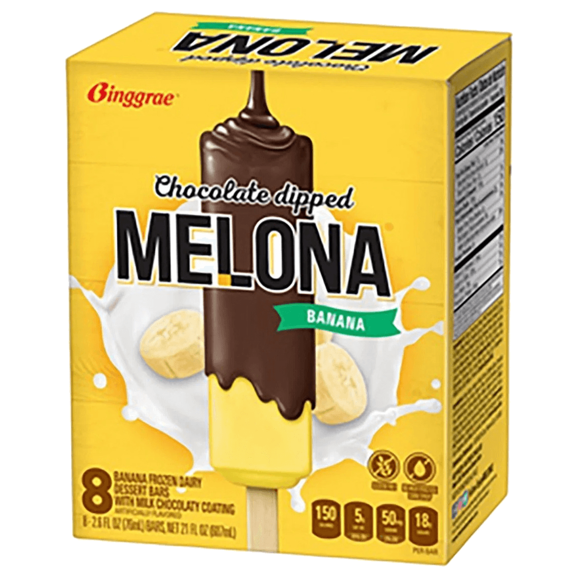 Chinese Wholesale Distribution Melona Chocolate Dipped Banana