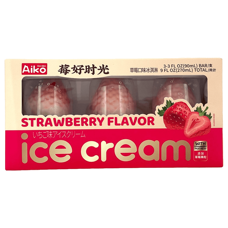 Garden Strawberry Flavored Ice Cream