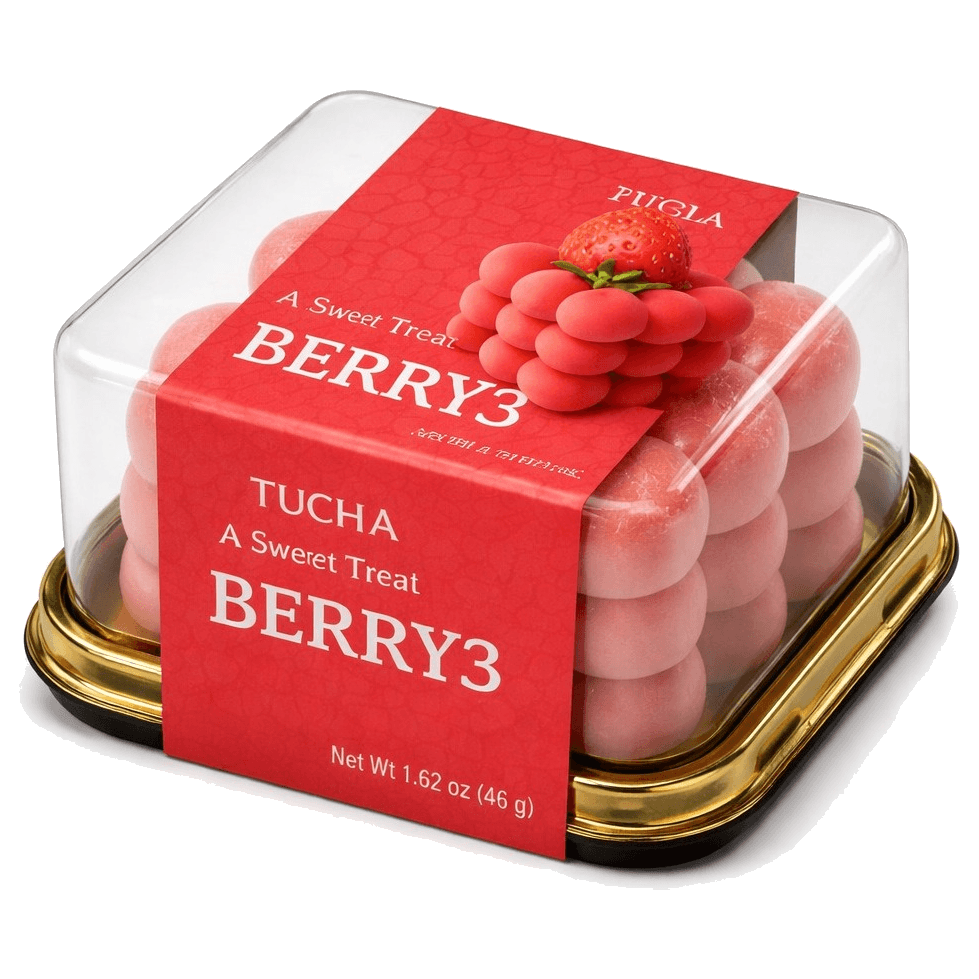 Wholesale Frozen Asian Foods Berry Cube Ice Cream