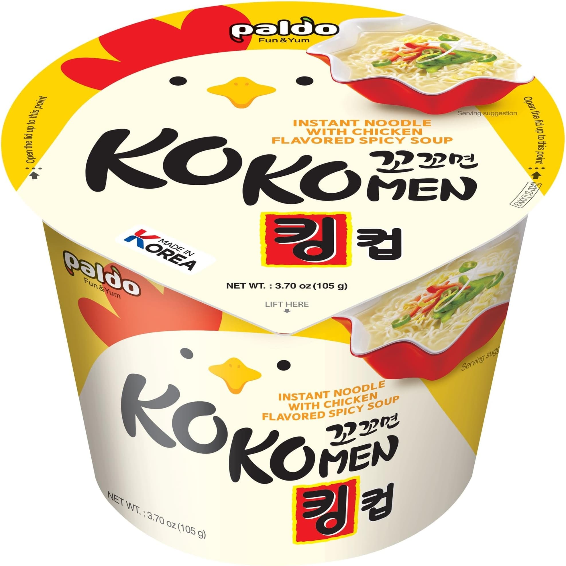 DJR Foods Wholesale Service Kokomen Spicy Chicken King Cups