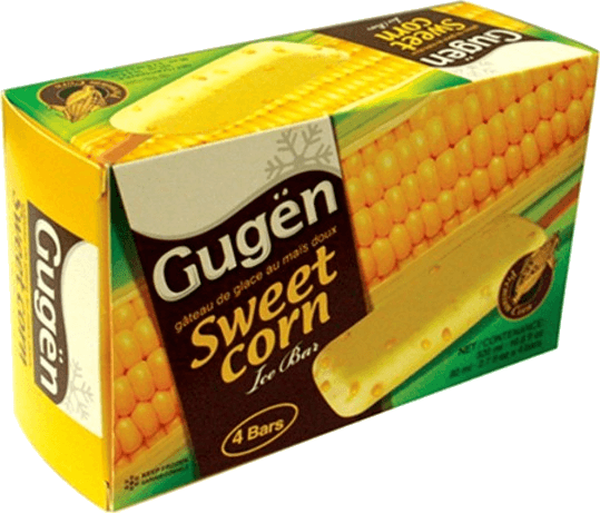 DJR Foods Wholesale Service Frozen Ice Bar Sweet Corn
