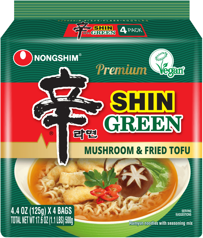 Nongshim Shin Noodle Green (4X4)