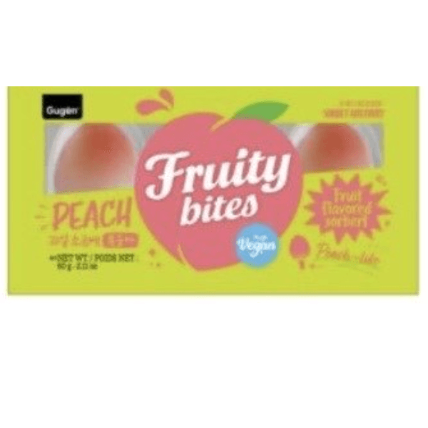 Gugen Peach Fruity Bites