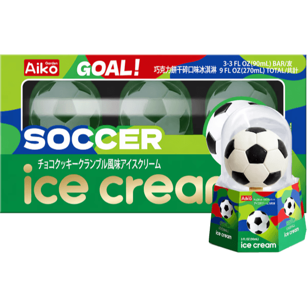 Soccer Ball Ice Cream