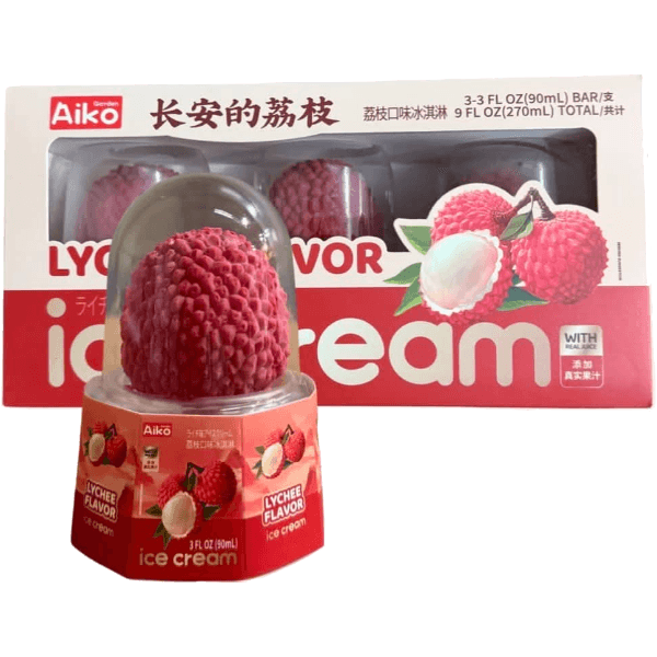 Lychee Flavored Ice Cream