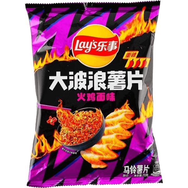Wholesale Buyer Program Wave Potato Chips (Buldak noodle Flavor)