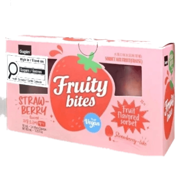 Wholesale Frozen Asian Foods Strawberry Fruity Bites