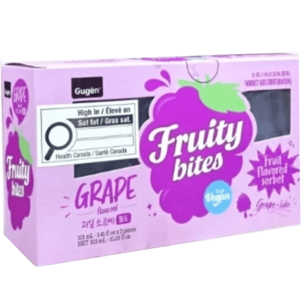 Gugen Grape Fruity Bites