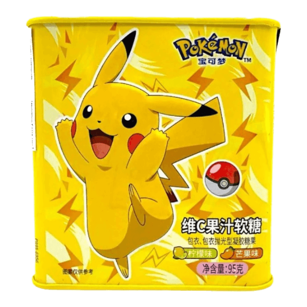 Pokemon Vitamin C Gummy Lemon & Mango