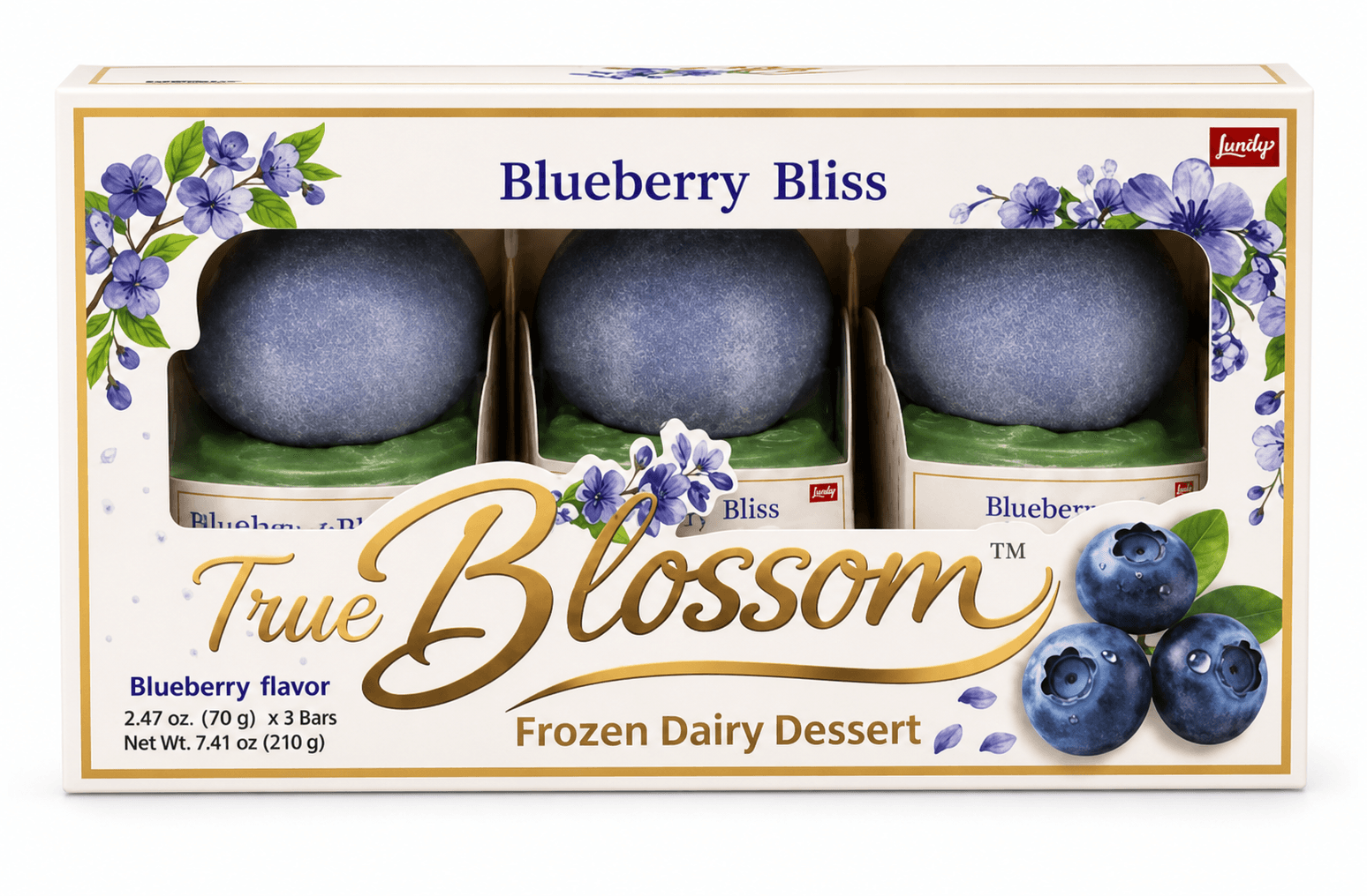 Wholesale Frozen Asian Foods Blueberry Bliss