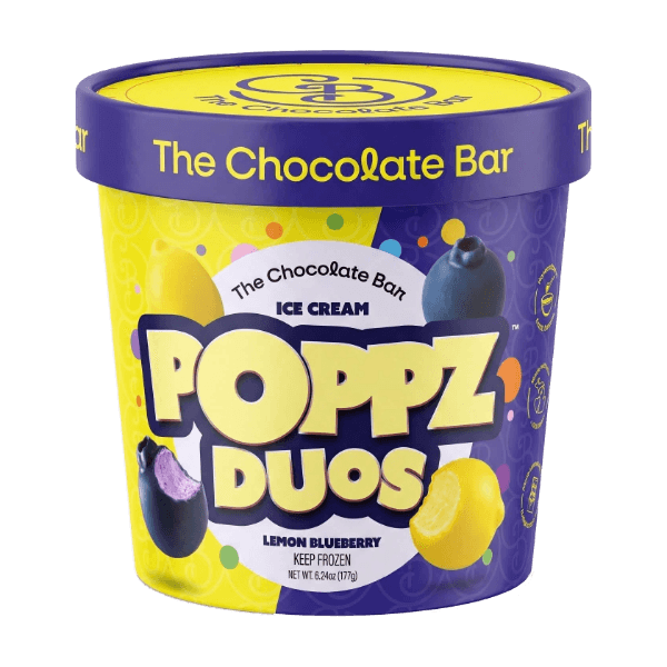 DJR Foods Wholesale Service POPPZ Duos Lemon Blueberry