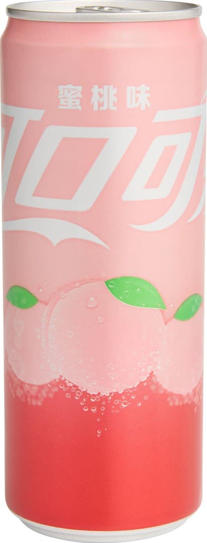 Wholesale Asian Beverages Peach Flavor Slim Can 330ml