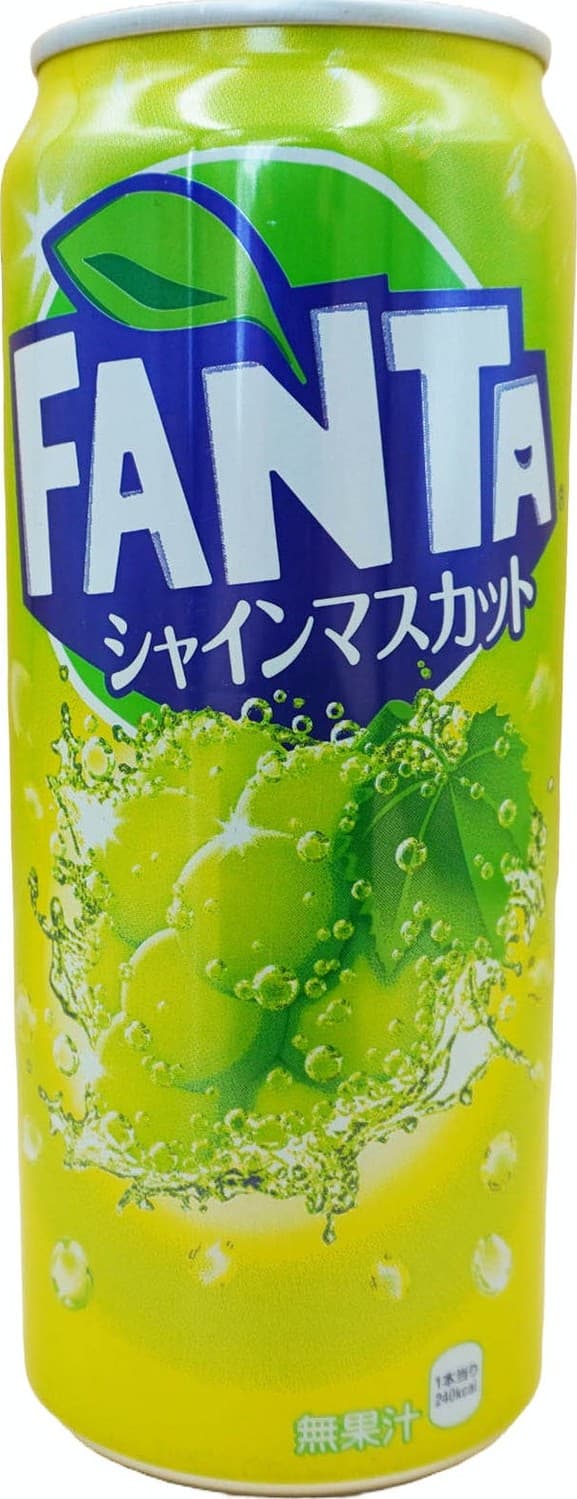 DJR Foods Wholesale Service Muscat Grape Flavor Tall Can 500ml