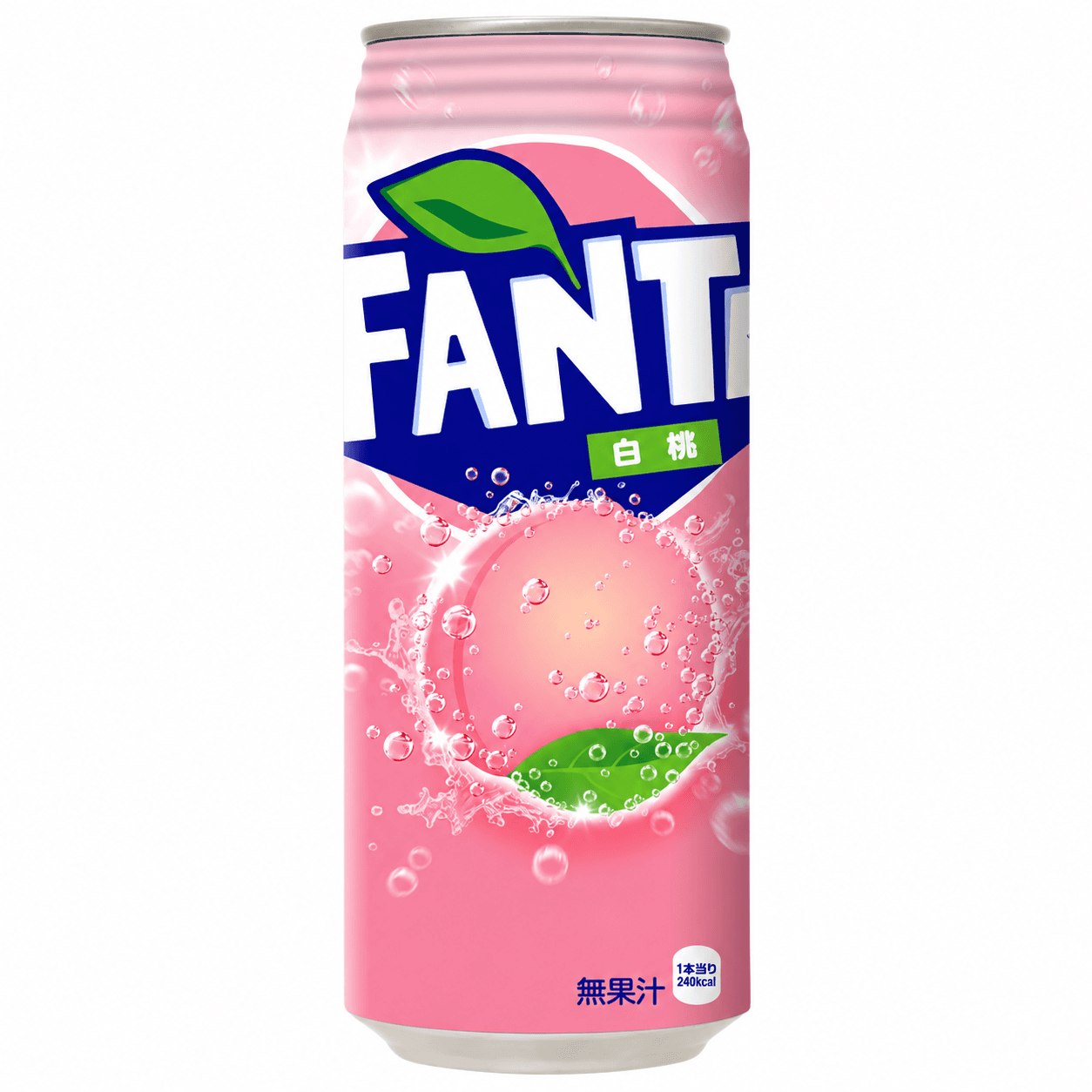Wholesale Asian Beverages White Peach Flavor Tall Can 500ml