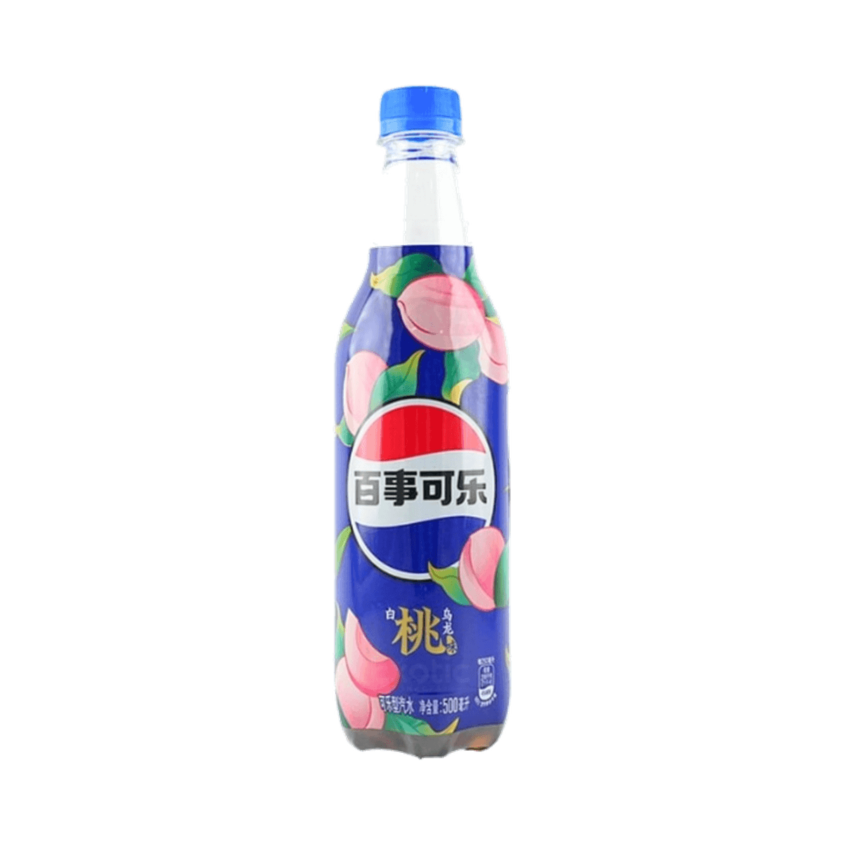 Wholesale Buyer Program Pepsi-Cola 500ml, white peach oolong flavor.
