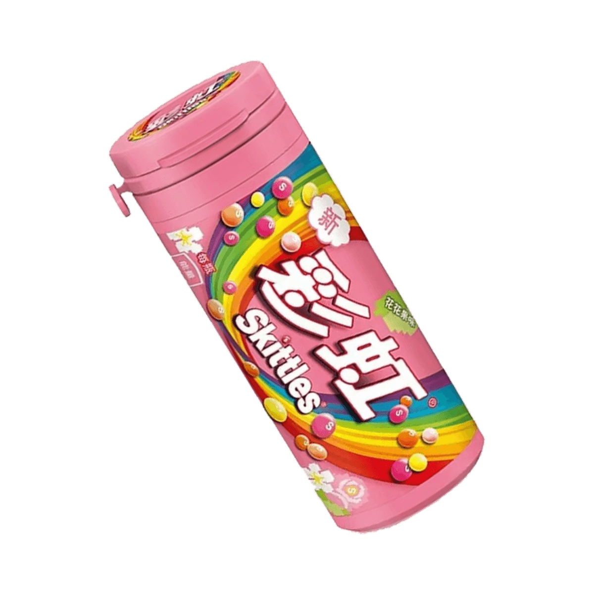 Skittles Bottle Flowery Fruity Flavor