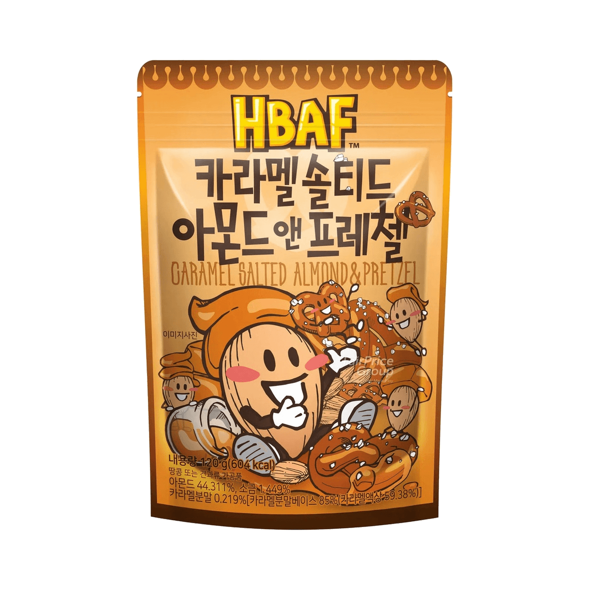 HBAF Caramel Salted Almond & Pretzel