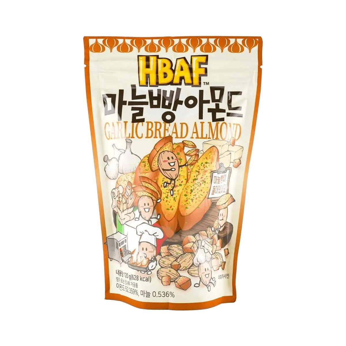 HBAF Garlic Bread Almond